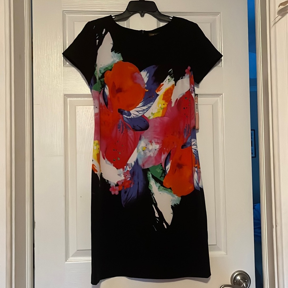 NWT Voir Voir Stretch multicolor dress - size 8